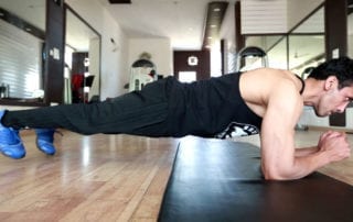 Plank Jacks Exercise