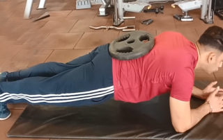 Weighted Plank Hold